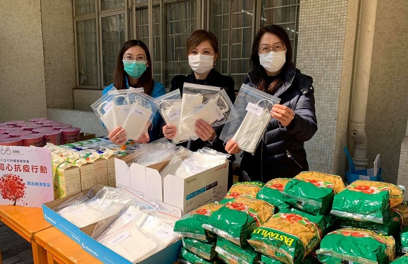 日本命力捐贈口罩 • 同心抗疫