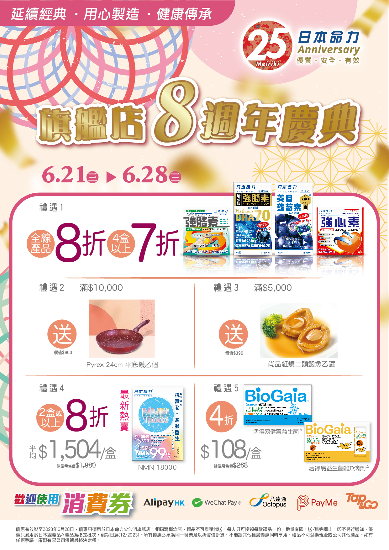 【🎊尖沙咀新港旗艦店8️⃣周年誌慶🥳】